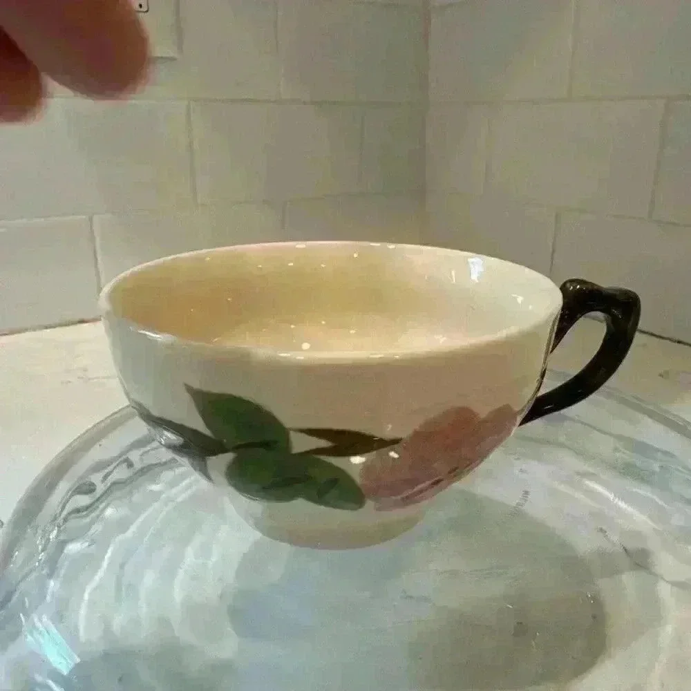 VINTAGE FRANCISCAN DESERT ROSE CUP MADE IN USA